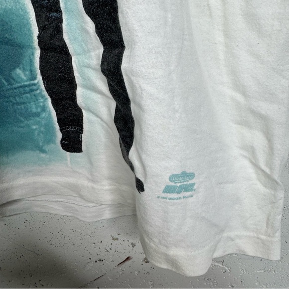 Hanes Heavyweights AOP Michael Bolton Graphic World Tour Tee XL - Picture 6 of 9